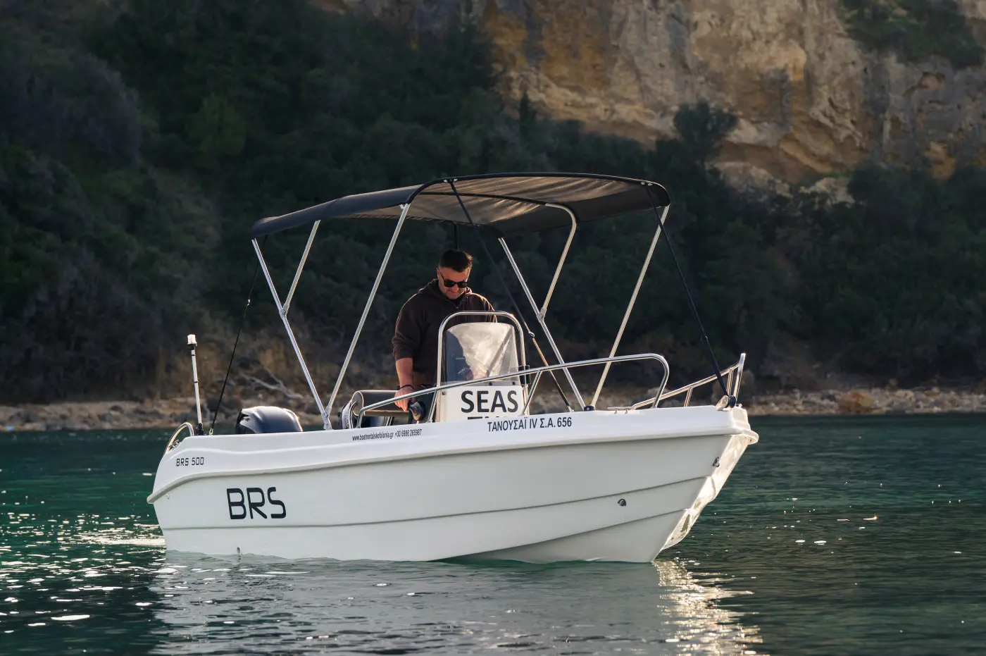 Tanushai III premium boat rental Kefalonia